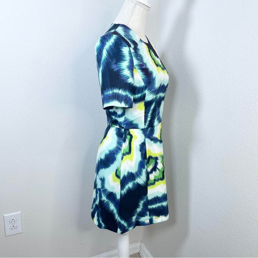 French Connection Annisa Whisper Print Mini Dress - Picture 3 of 14
